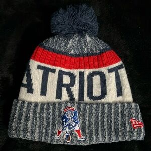 New England Patriots winter hat